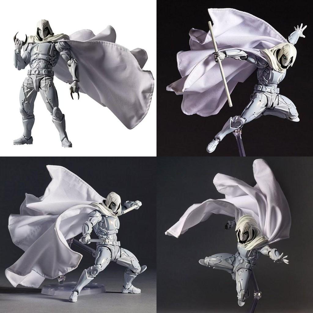 Kaiyodo Moon Knight Action Figure Stunningly Detailed Pvc Model 14cm Tall