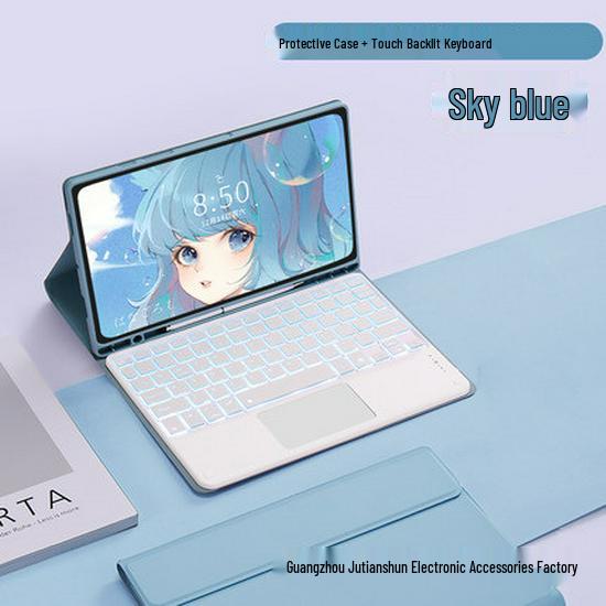 Планшет iPad Air M4 Bluetooth-клавиатура Защитный чехол 11-inch