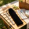 Portable Cutlery Storage for Picnic Drawstring Bag Reusable Utensil Pouch Washable Eco Friendly Travel Organizer Chopsticks Spoons And Straws Holder