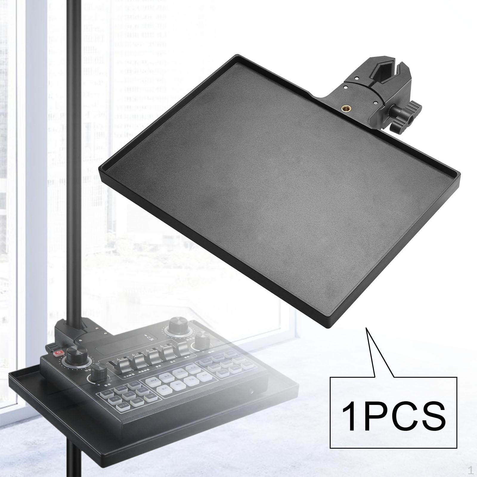 

Стойка для микрофона Зажим Стойка Полка Держатель 22.5cmx16.5cm