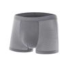Slip Boxer da Uomo in Rete di Seta Ghiacciata Estivi