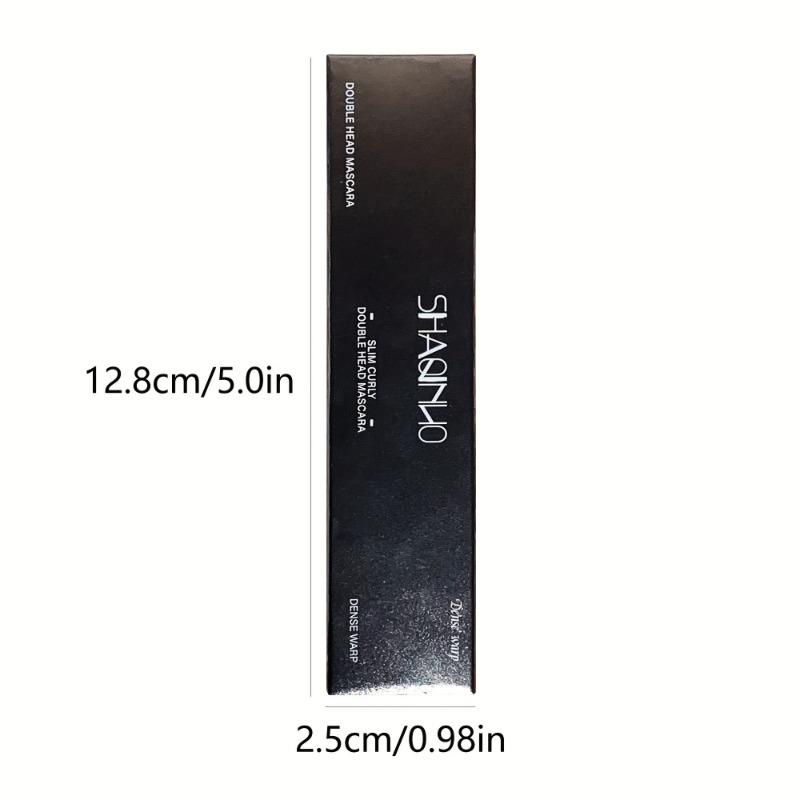 Slim, Curling, Double-headed Mascara, Waterproof, Sweat-proof, Not Easy To Smudge, Plain-faced, Fine-brush-headed Mascara