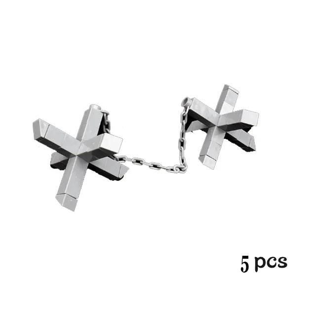 MOC Military Weapon Oil Bottle Building Blocks Oil Tank Gasoline Drum Model Gas Station Accessories Educational Creative Toy Kid