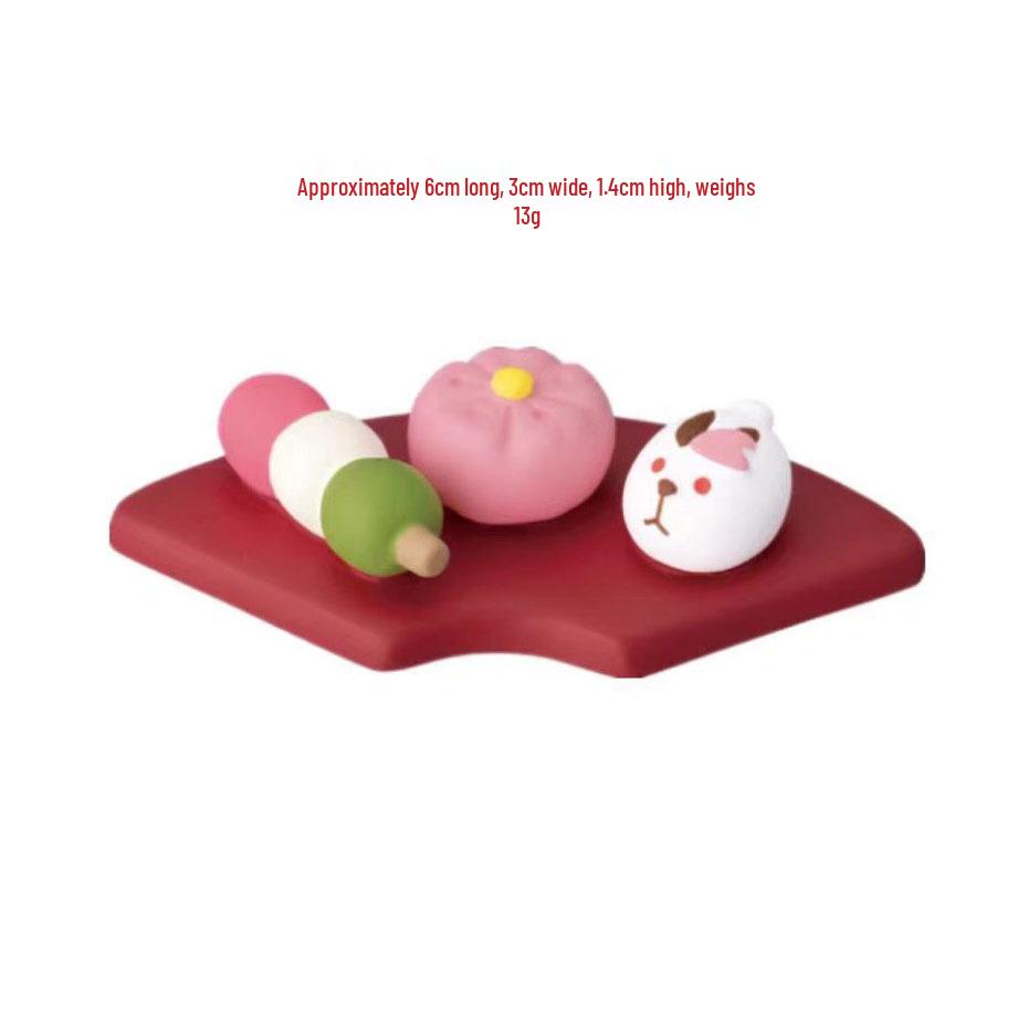 Cherry Blossom Resin Ornaments - Creative Handicrafts & Decorative Toys Blind Box Accessories