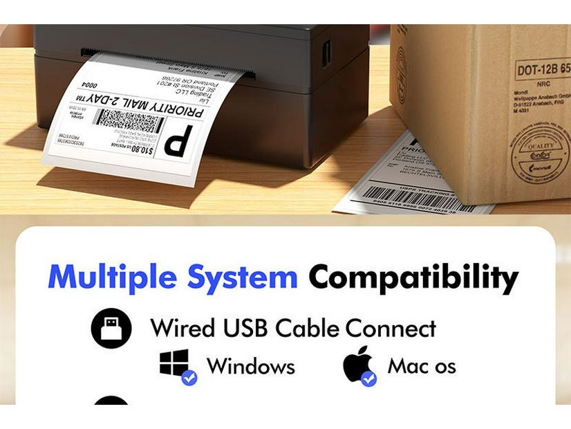 Stampante termica per etichette Bluetooth per spedizioni espresse transfrontaliere