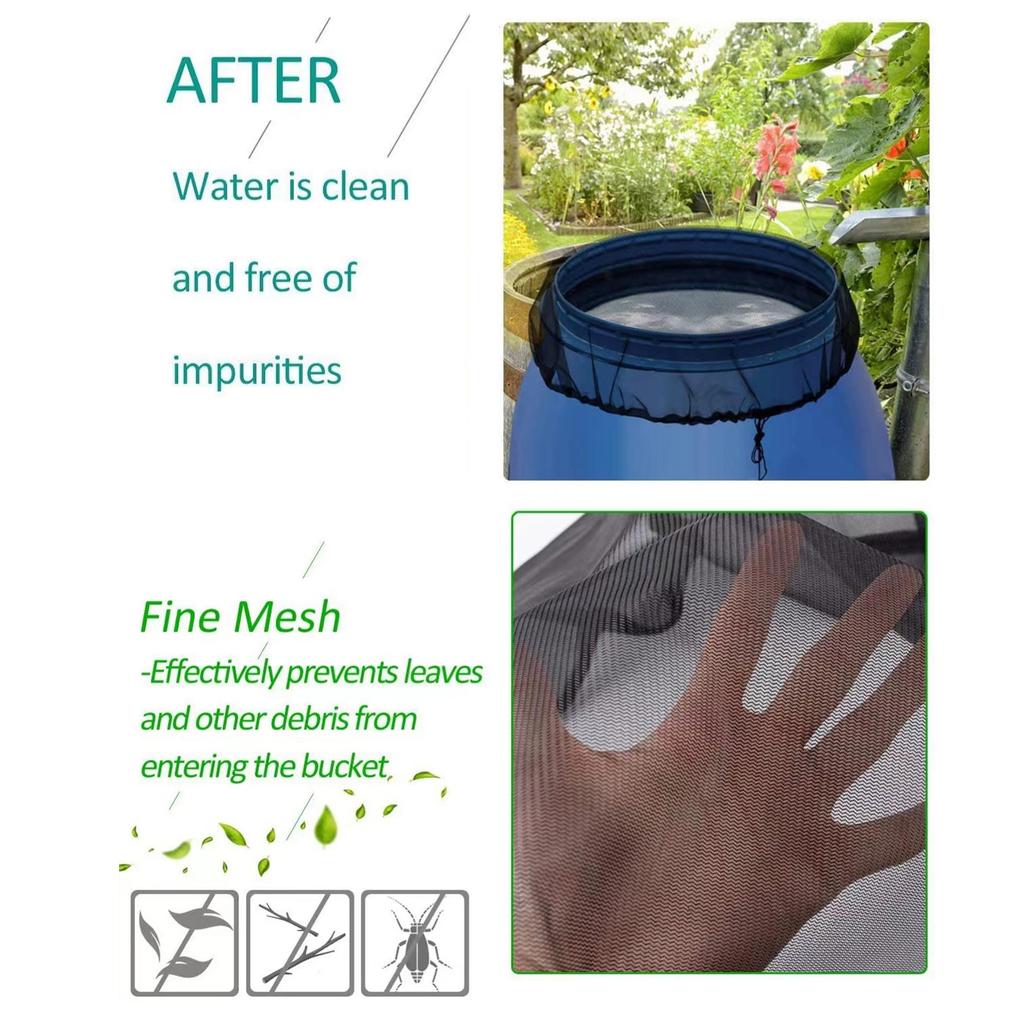 Rain Butt Net Garden Rain Butt Net Cover with Elastic Band Rain Butt Protective Net Adjustable Protective Cover