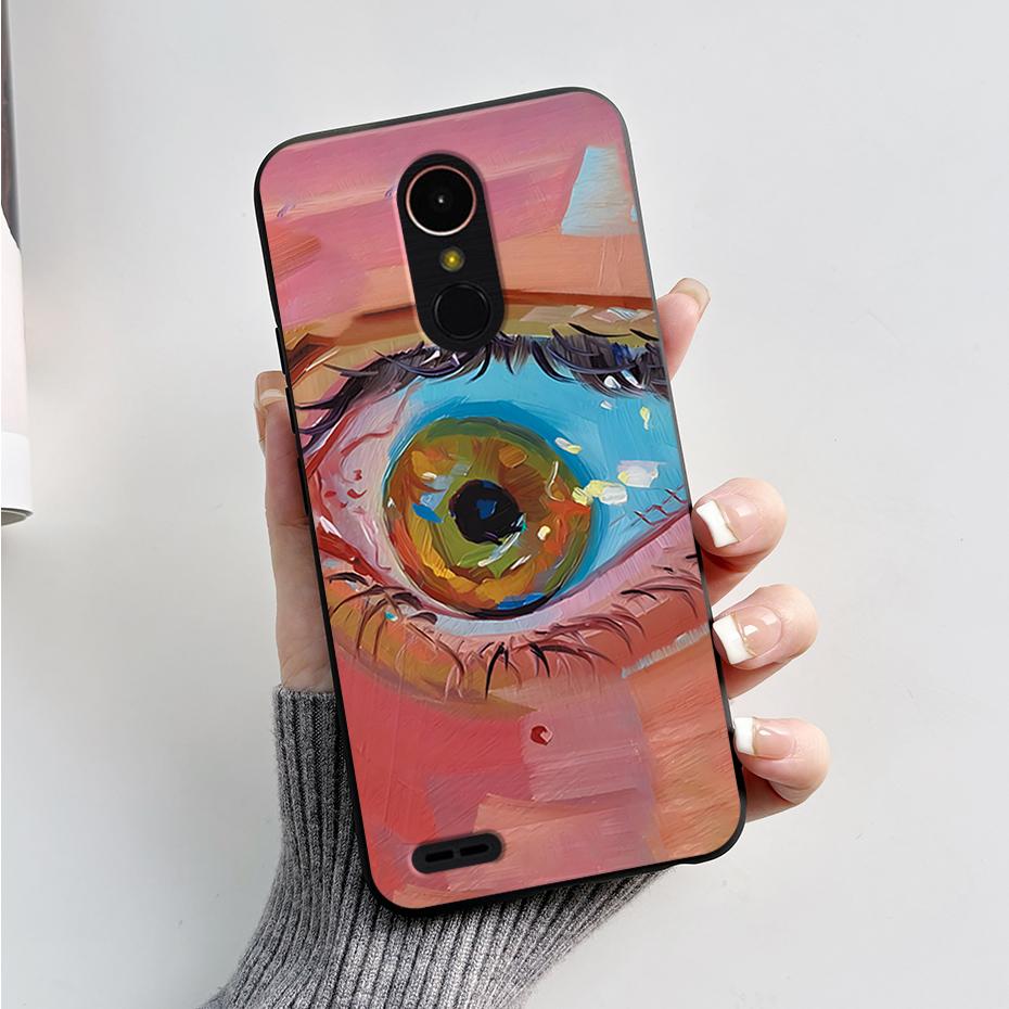 Case For LG K10 2017 X400 M250N /K20 Plus 5.3" Stylish Pattern Silicone Soft Phone Back Cover For LG K10 2017 Cases Bumper Coque