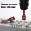 Strong Magnetic Extended S2 Air Cannon Hexagonal Socket, High-quality Vanadium Steel 6mm Electric Wrench Hexagonal Socket