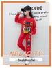 Girls' Trendy Spring Two-Piece Suit: Stylish Sweater & Print Sports Leisure Set