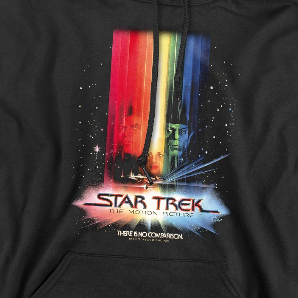 STAR TREK Men's Motion Picture Poster Hoodie