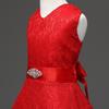 New Girls Party Prom Dress Children Lace Flower Children Girls Elegant Wedding Ceremony Birthday Dresses Teen Prom Dresses