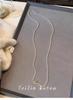 Xiaomi Chic Pearl Double-Layer Necklace - Women's Autumn/Winter Sweater Chain Accessory