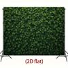 2D Greenery Backdrop - Natural Plant Leaf Photography Background for Party