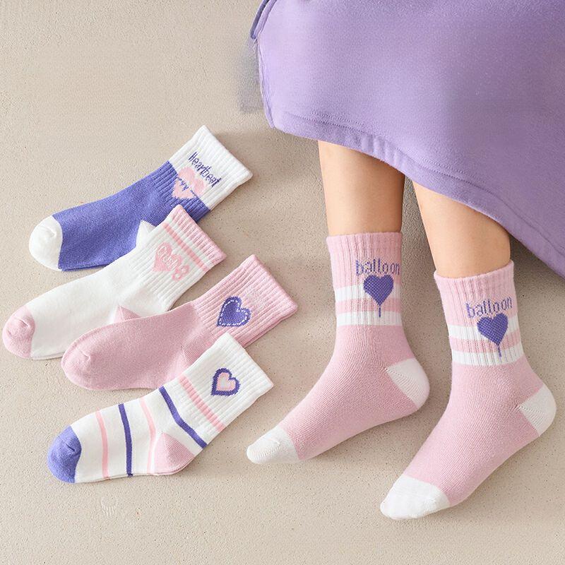 

Children s Socks Boys Girls Autumn Winter Cartoon Car Mid-Calf Socking Baby Striped Toddler Cotton Sock Xl