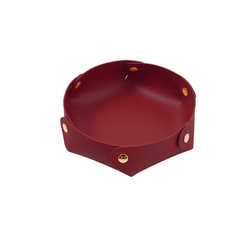 

Nordic Ins Desktop Storage Box Key Entrance Cosmetics Jewelry Porch Sundries Candy Storage Tray Organizer