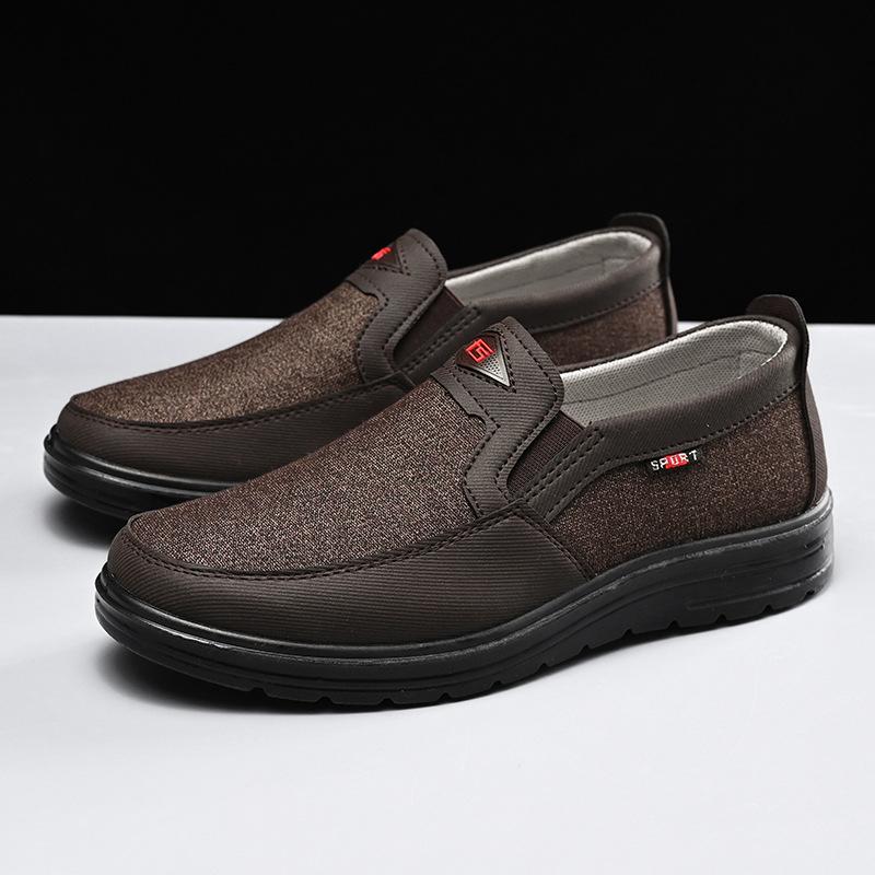 Spring Men's Casual Shoes Fashion Mens Flats Slip-on Mens Loafers Breathable Comfort Male Walking Driving Shoes Chaussure Hommes
