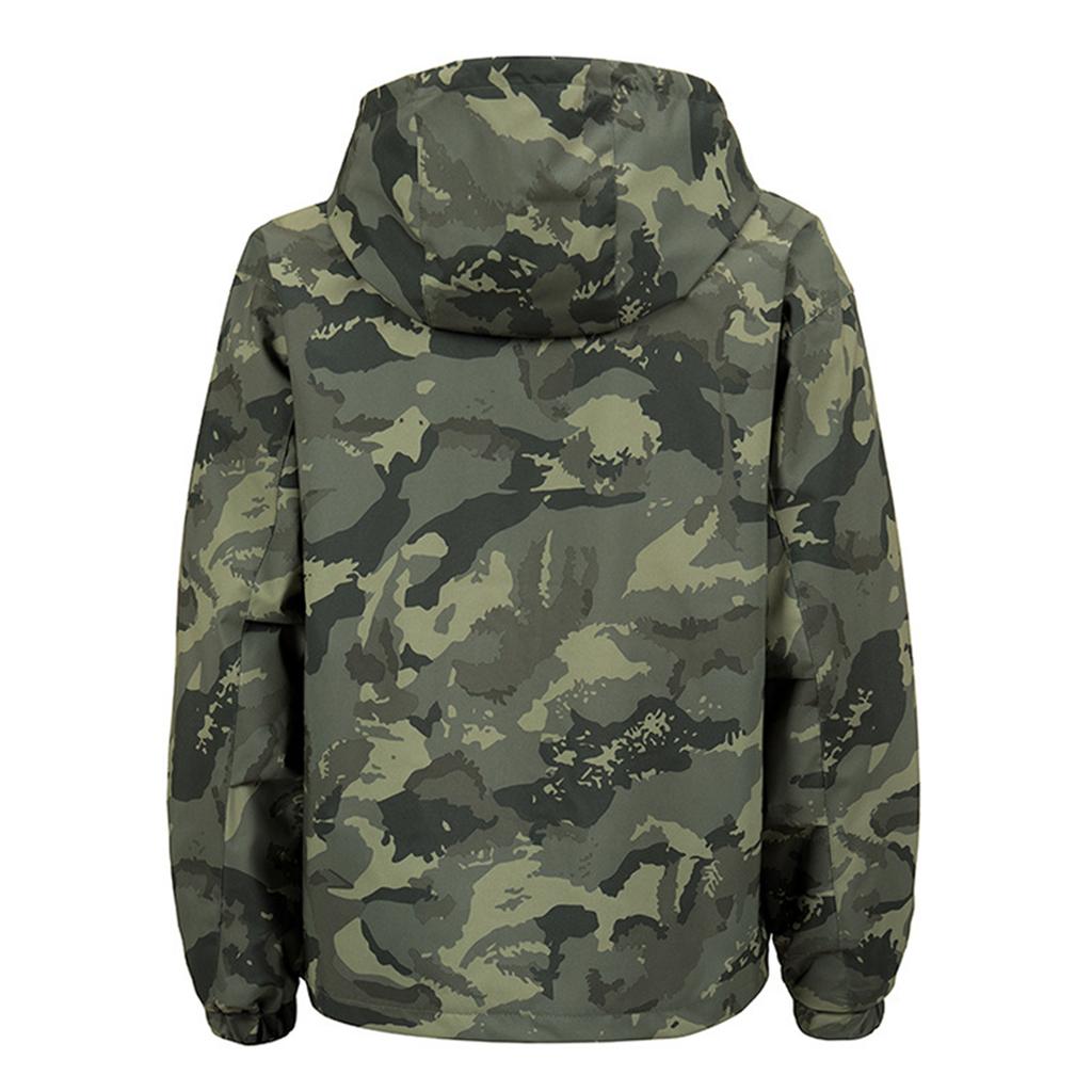 Men's Hooded Camouflage Jacket, Fashionable Jacket
