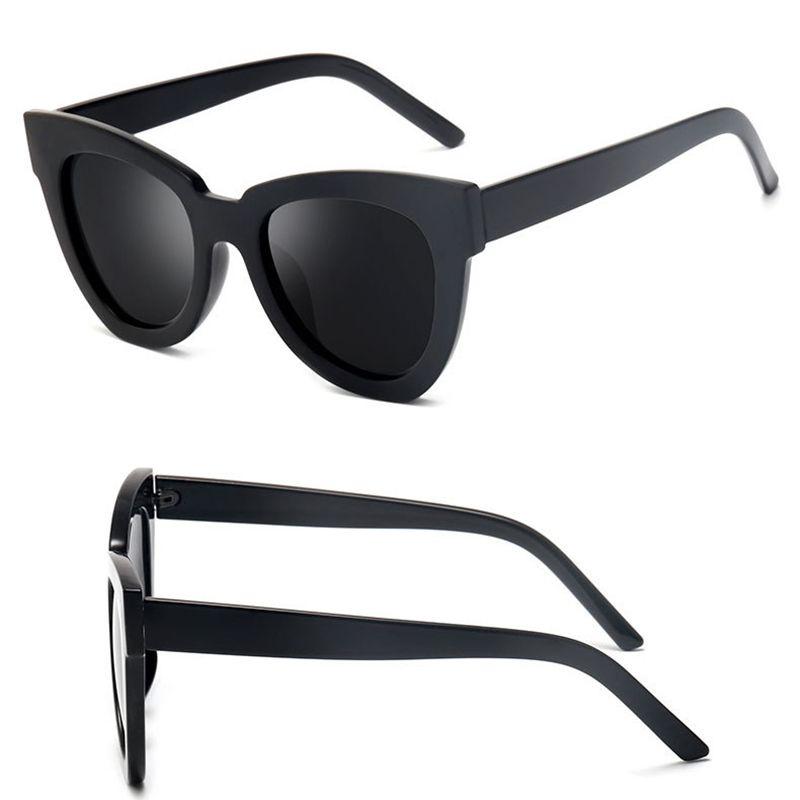 High-quality Women Lady Retro Cat Eye Sunglasses Square Frame Eyeglass Shades