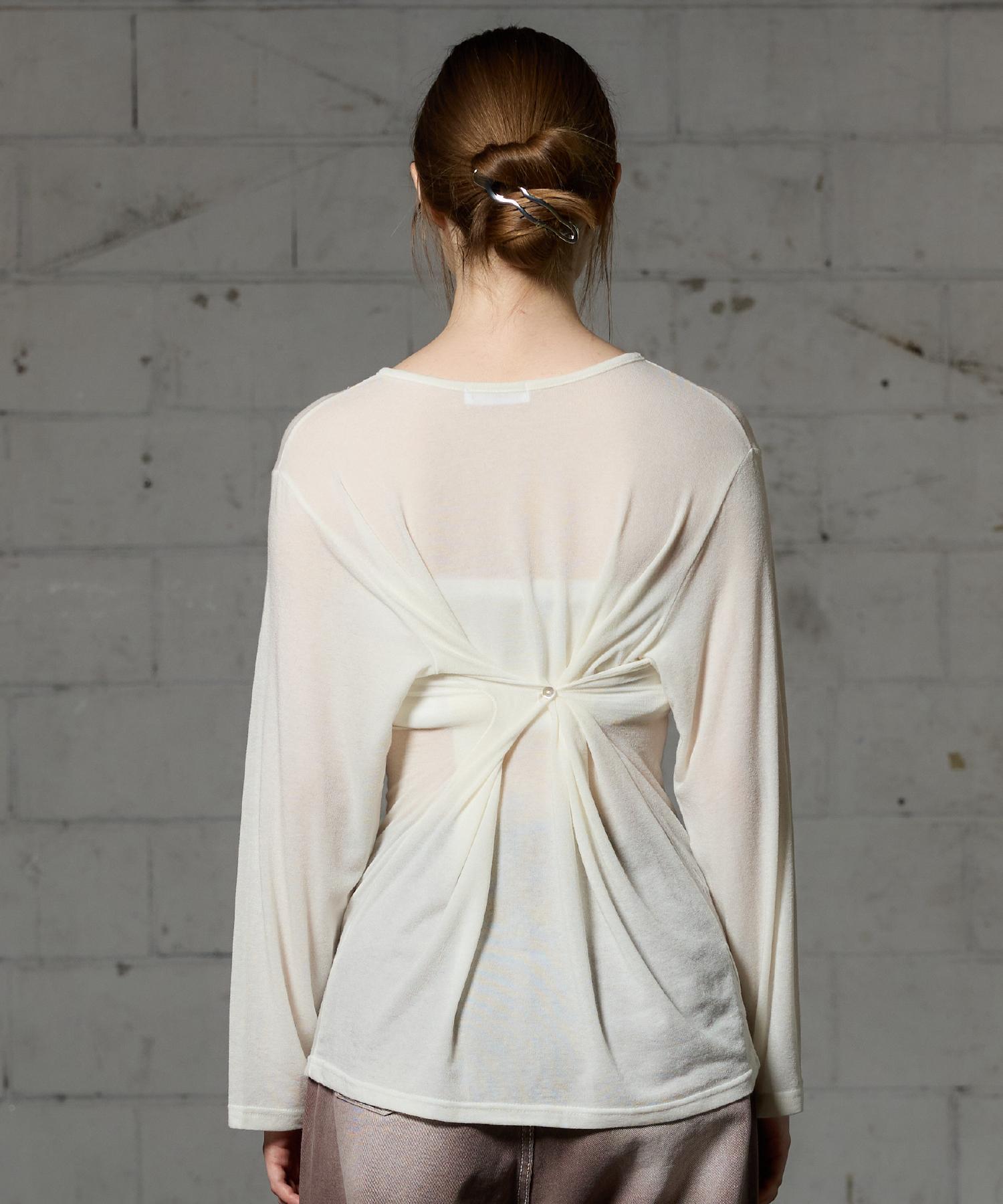 Ari Fairy Wool Long Sleeve / Ivory Ivory/Free