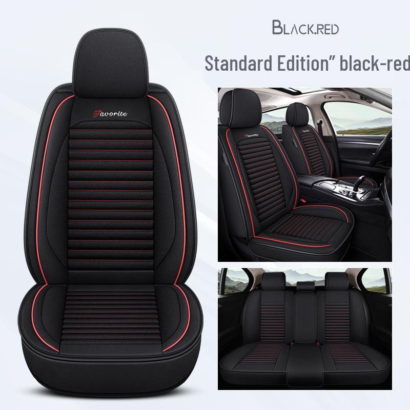 Citroen Car Seat Cushion - Versailles, C5, Elysee, Fukang, C4, Sega, C3-XR - Linen Seat Cover