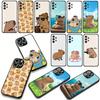 Capybaras Cover Phone Case for Xiaomi Redmi Note 14 12 13 ProPlus A3 Pro Plus 12C 13C 14C 5G