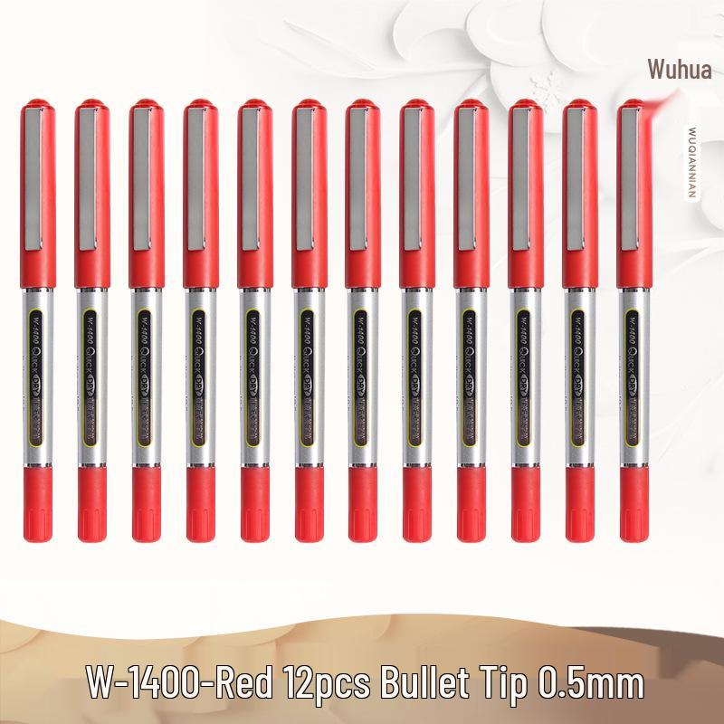 Quick-Dry 0.5mm Needle Tip Direct-Liquid Neutral Pen - 0.7mm Business Signing Pen