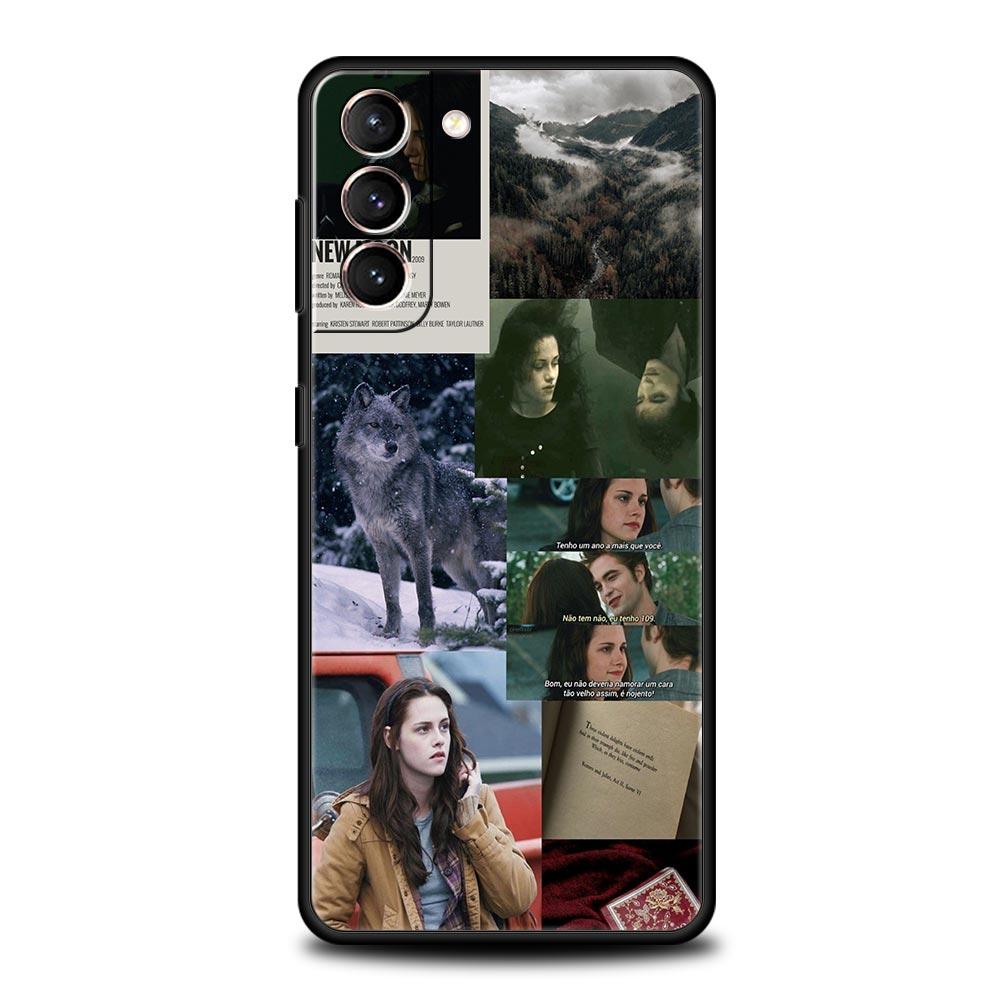 Twilight Saga Phone Case For Samsung Galaxy S24 S23 S22 S20 Ultra S21 FE 5G S10 S9 Plus S10E S8 Note 20 Soft Silicone Cover