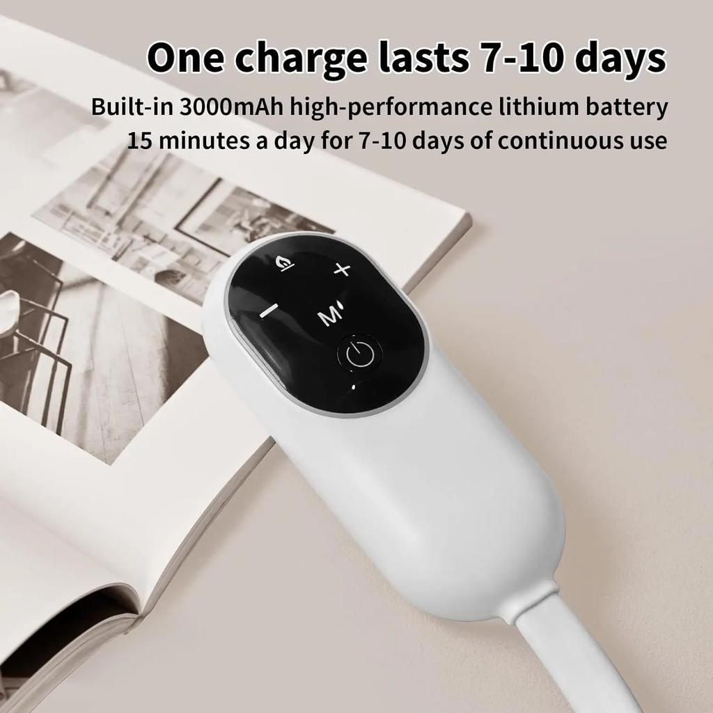 JINKAIRUI Masaj Cap Presiune Aer Electric Masaj Scalp Încălzire Grafen Compresă Caldă Ochi Ajutor Somn Relaxare Cap Cadou Îngrijire Sănătate