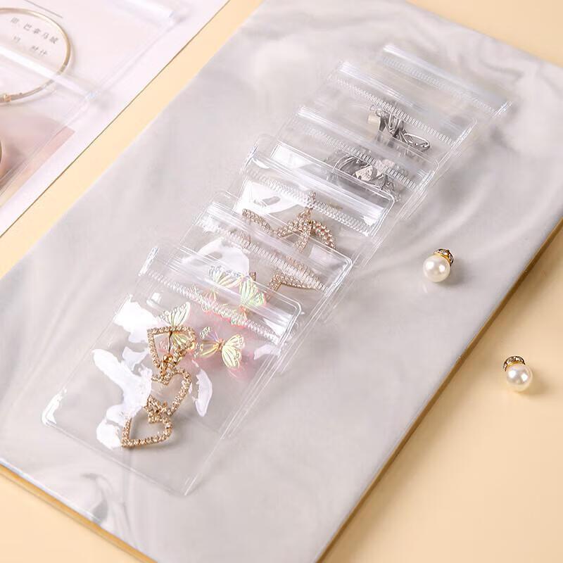 PVC Transparent Jewelry Self-Sealing Storage Bags