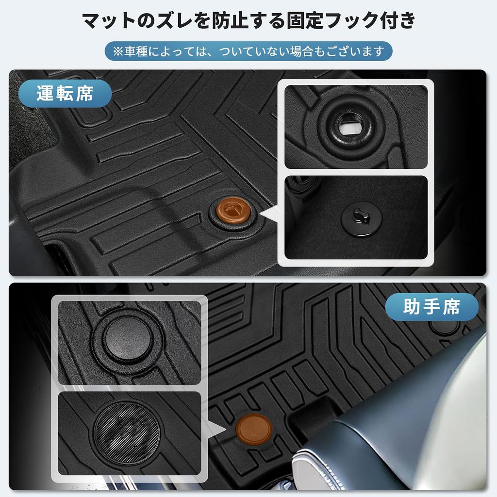 New JF5 JF6 Floor Specially Designed for NBOX 3D TPE Material Car Stain Easy To Car 3D Abrasion Waterproof Custom Protective Set JF5 N-BOX Mats,