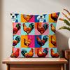 Retro chick print cushion cover For Pillow Printing Sofa Decoration Home Car Room Coffee Shop Office Nordic Simplicity