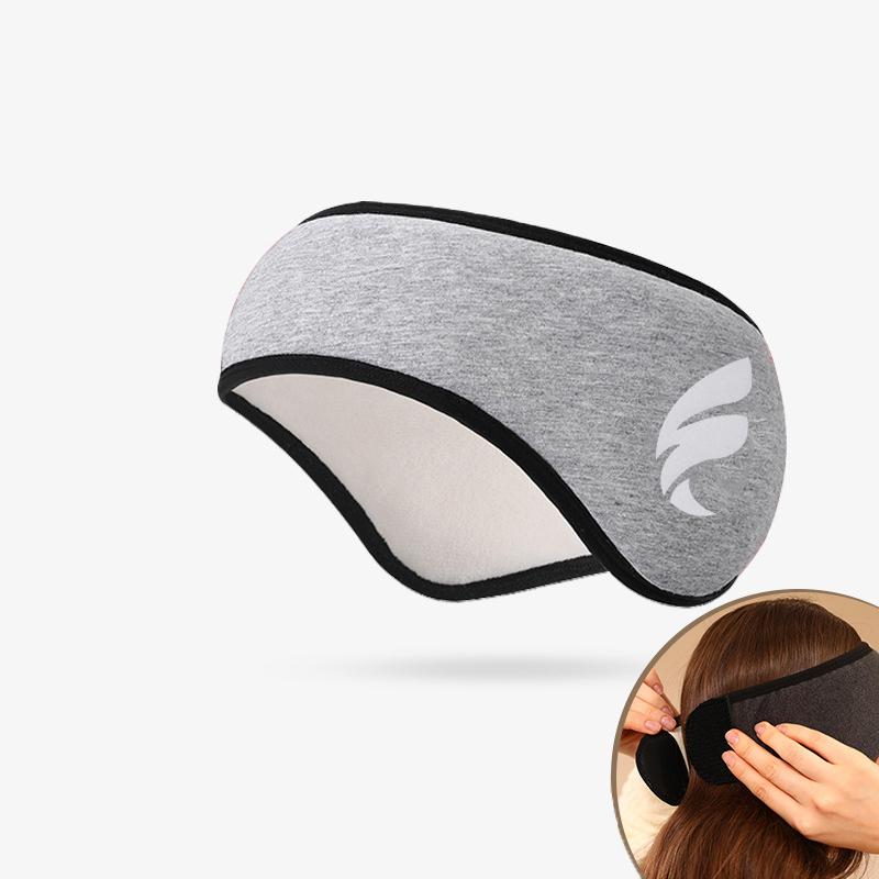 Sleep Mask Blackout For Relaxing Plush Blindfold Cotton Sleeping Blindfold For Men Women Anti-noise Earmuff