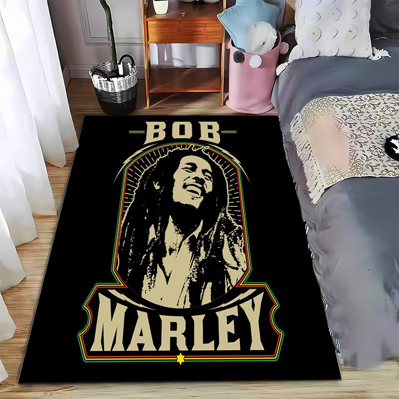 

Vintage Bob Marley Rug Suitable for use as an anti-slip game mat for living room and bedroom sofas 40x60cm( 15x23in )