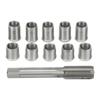 11-teiliges Spark Repair Gewindeloch Reparaturwerkzeug Set M10X1.25 Gewindebohrer Generatoren Reparaturwerkzeug