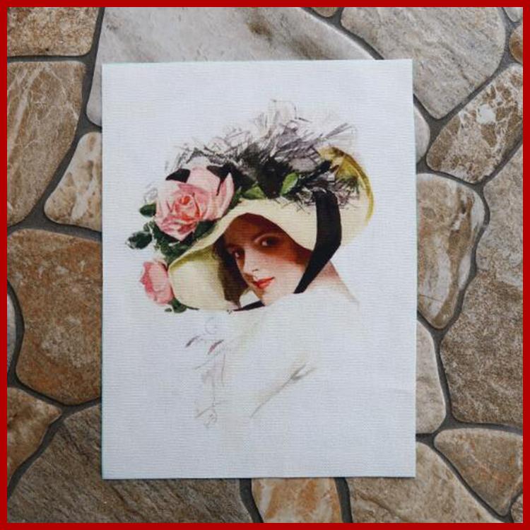 7 szt./partia Victoria Beauty Patchwork Do szycia Pikowania Scrapbookingu Wzór na serwetki Materiał do robótek Ręcznych Tkanina na portmonetkę Bawełna Len