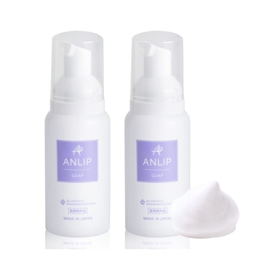 

[Total sales of 20,000 units] Official ANLIP Delicate Zone Soap, Foaming, Easy to Use, No Odor, Dryness, Itching, Moisturizing (Set of 2) by Glorious