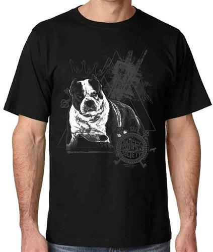 American Bully Thug Bully Breed Society Adult T shirt American Bully T Shirt XL