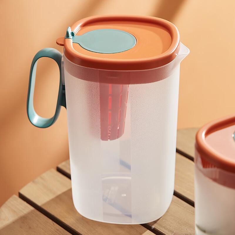 Large Capacity High-Temperature Plastic Cold Water & Fruit Tea Pitcher