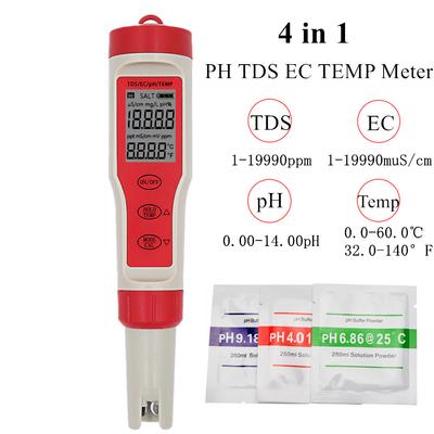 Wasserdichter PH-Stiftmeter Tragbarer Digitaler PH-Tester für Aquarium Pool Wasser Wein Urin Labor Automatische Kalibrierung 30% Rabatt