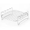 Utoo Square Air Fryer & BBQ Grill Rack Set