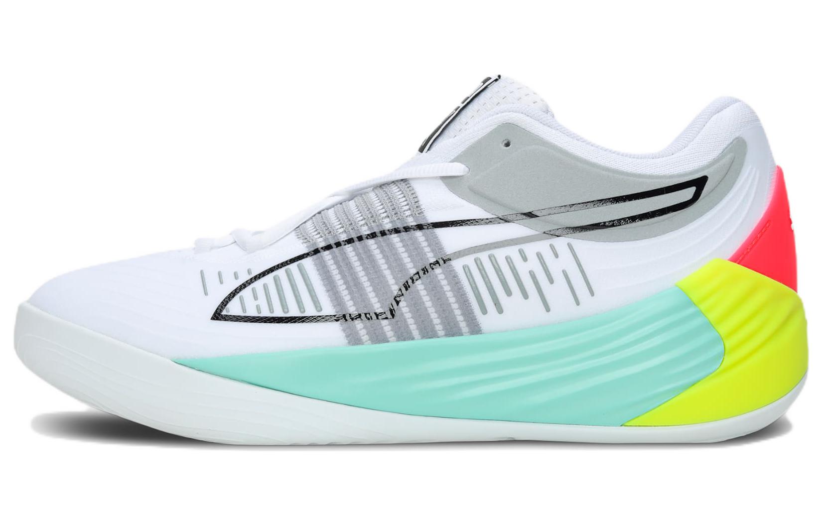 PUMA Fusion Nitro  Белый Яичная скорлупа Синий  195587-02 42.5