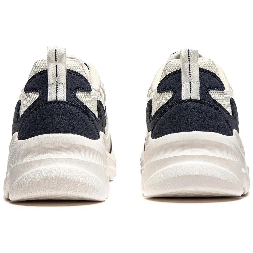 Li Ning Cloud Sea Versatile Retro Dad Shoes Thick Sole Height Increasing Shock Absorption Non-Slip Wear-Resistant Support Casual Shoes AGCT427-4