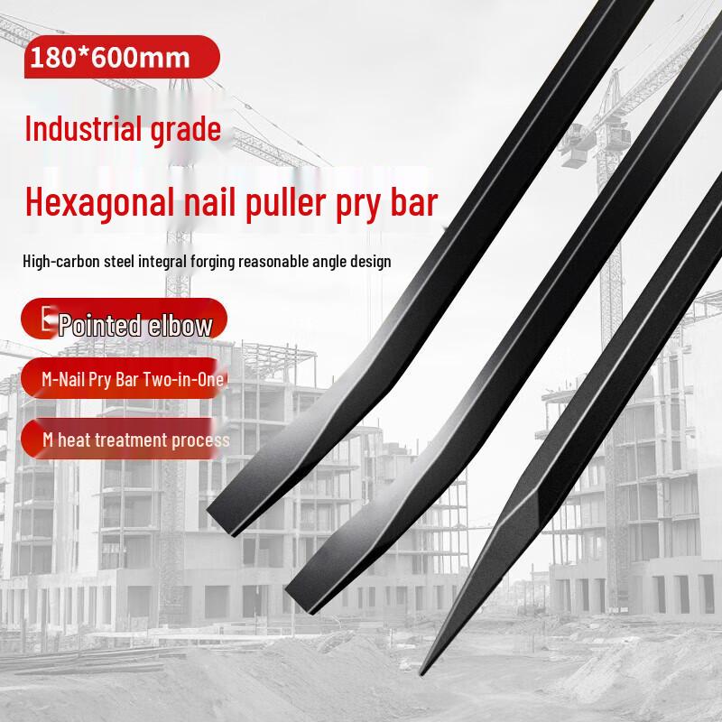 Industrial Heavy Duty Hexagonal Pry Bar