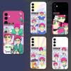 Anime Boy S-Saiki Kusuo Phone Case For Samsung Galaxy A73,A72,A71,A70,A52,A51 Others Soft Black Cover