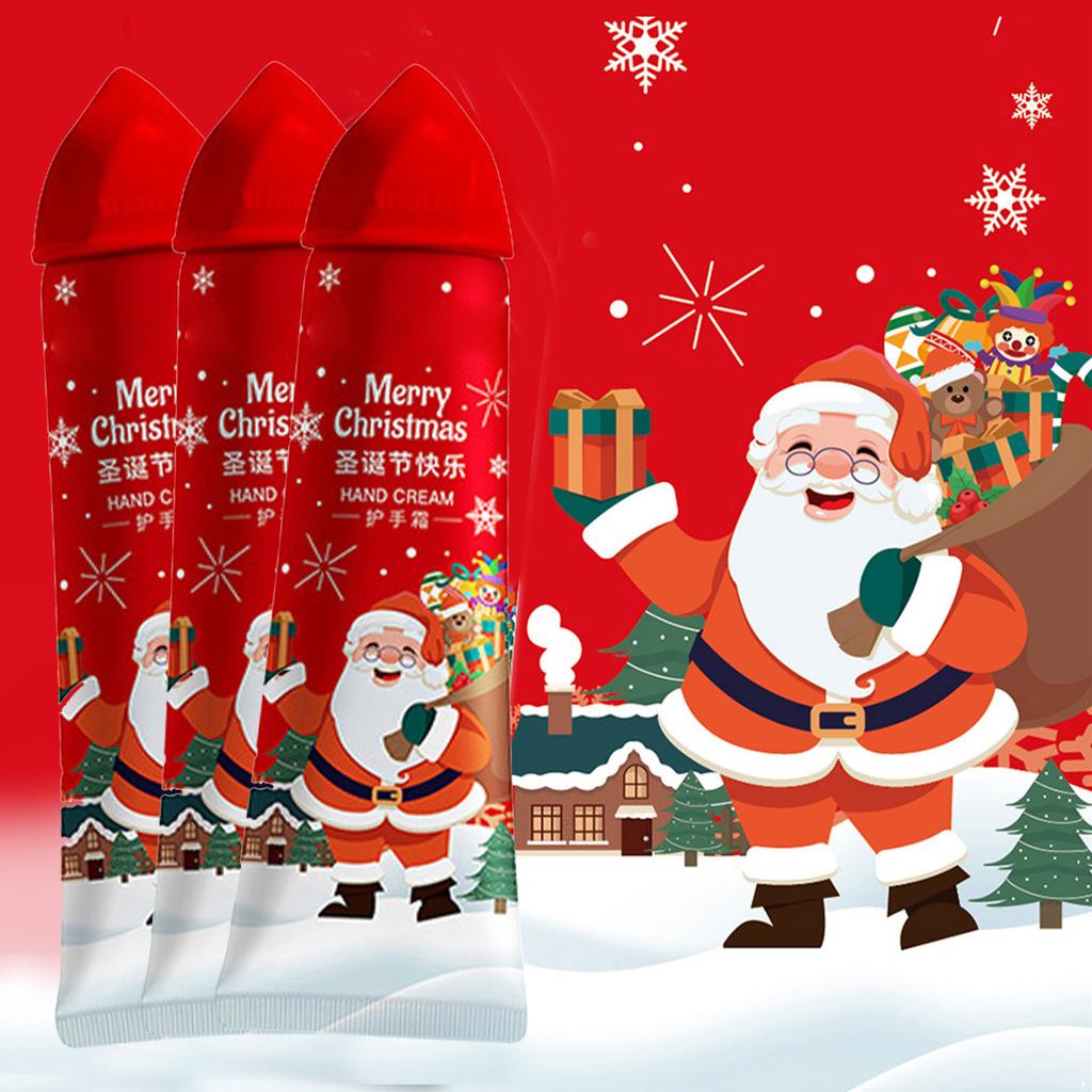 Holiday Hand Cream Trio Winter Care Moisturizing Gift Set Travel Friendly Hand Lotion for Nourishment and Dry Skin