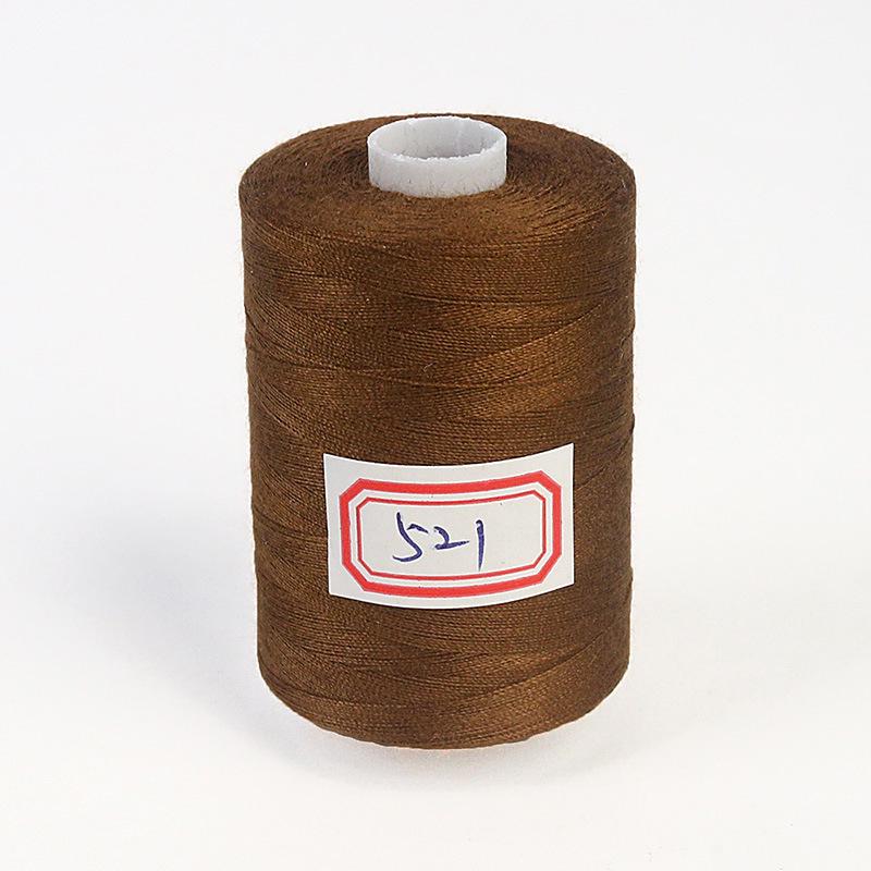 Hilo de Coser de Poliéster de Alta Velocidad 402 - 1000 Yardas, Colores Arcoíris, Ideal para Proyectos de Costura Casera y a Mano