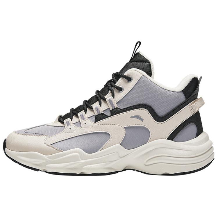 Anta Starlight Retro Casual Sneakers Men White Black Silver 912448904-1 43