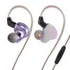 KBEAR Rosefinch Dynamic Hifi Wired Headphones Noise Cancelling Earbuds In Ear Monitor 10mm Biological Diaphragm Headset IEMS KZ