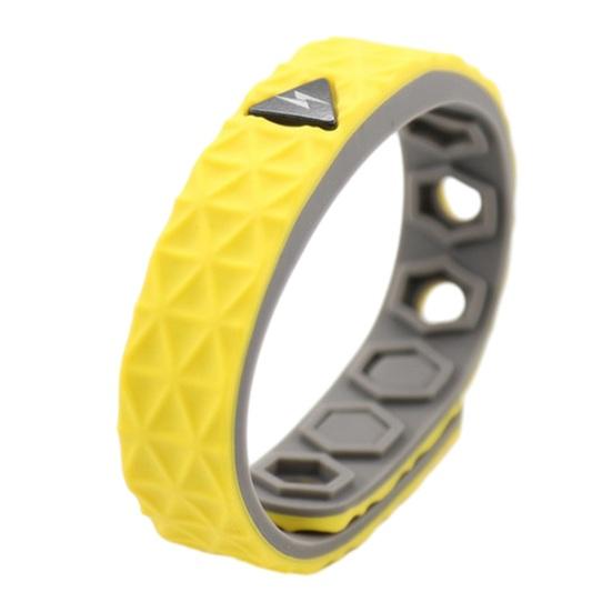 Silicone Bracelet Ultralight Waterproof Non-Fading Adjustable Comfortable to Wear Protective Flexible Unisex Anti-static Silicone Sports Bracelet