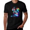 Trippy Squirrel TShirt Simple Line Art Print Tee